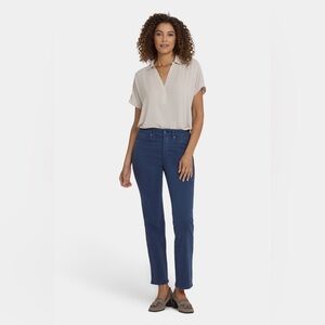 NYDJ Lift Tuck Technology Rustic Blue Casual Chino Pants size 12